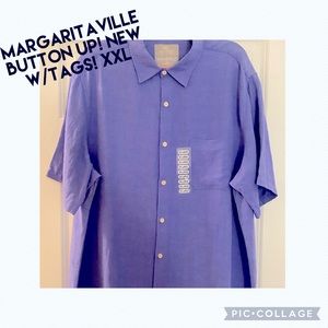 NEW w/ tags purple button up ~ Men’s short sleeve!🙌🙌🎉